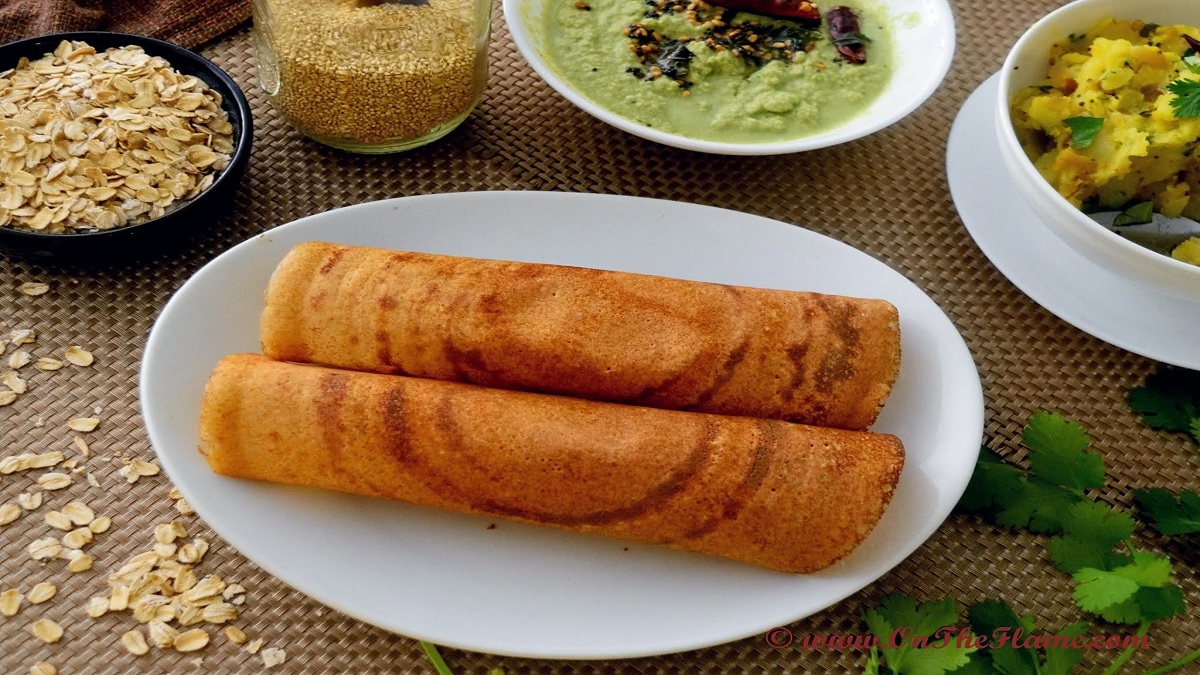 Oats dosa is best for breakfast 01