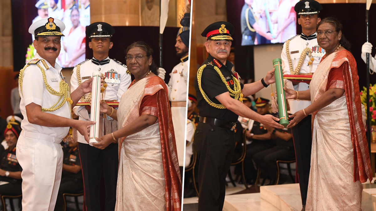 President Murmu awarded Distinguished Service Medals to these people 1