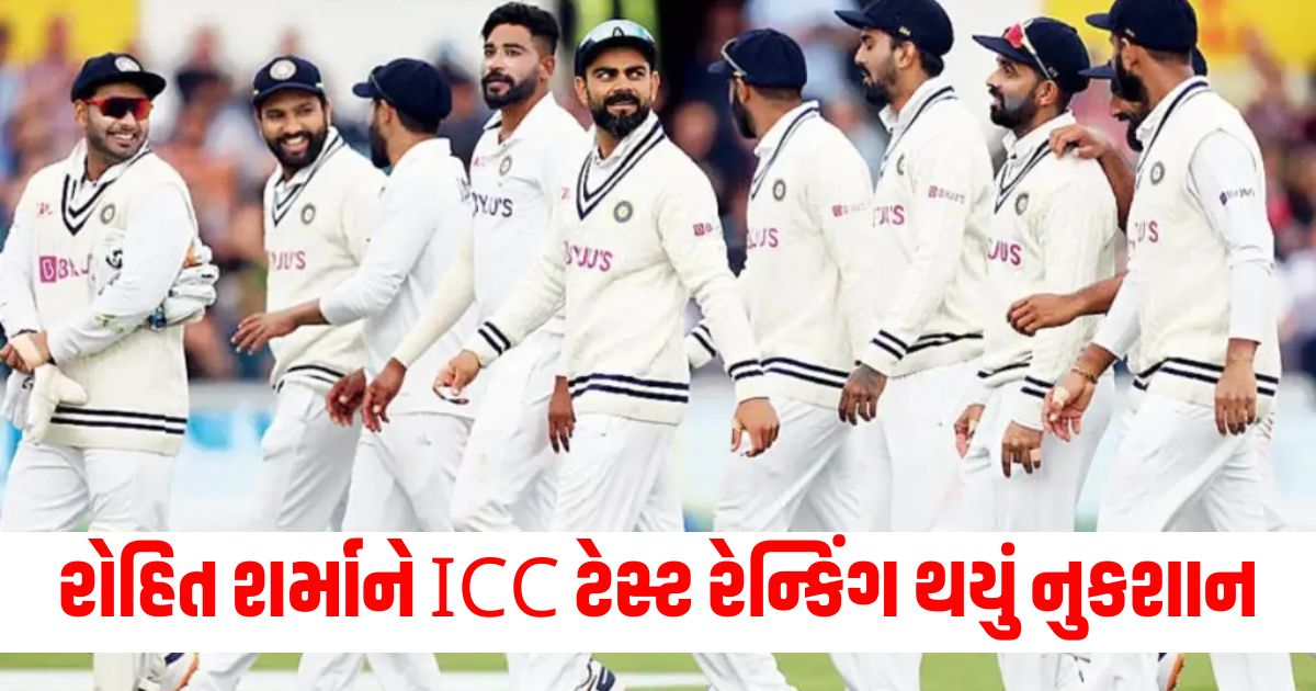 Rohit Sharma loses ICC Test ranking know who became No.1