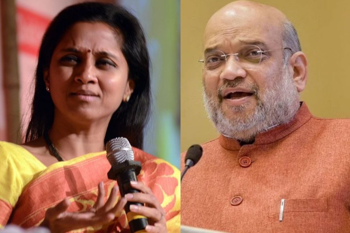 Supriya Sule took a dig at Amit Shahs statement comparing BJP to this thing 1