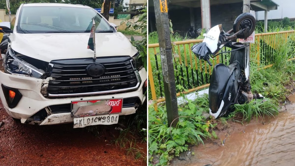 This minister of Kerala met with an accident before reaching Wayanad was admitted to the hospital 1