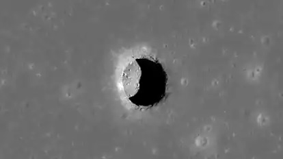 cave on moon cave found on moon could shelter humans in future 1