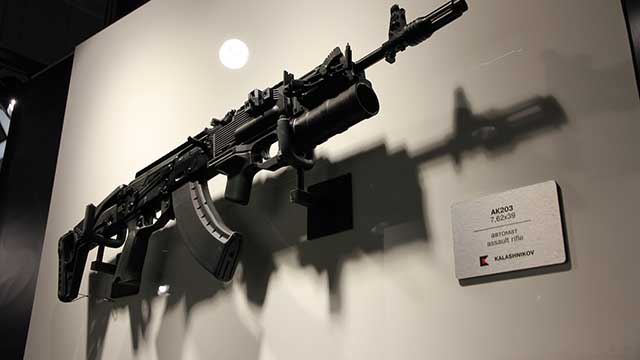 indian army received 35 thousand ak 203 rifles 2