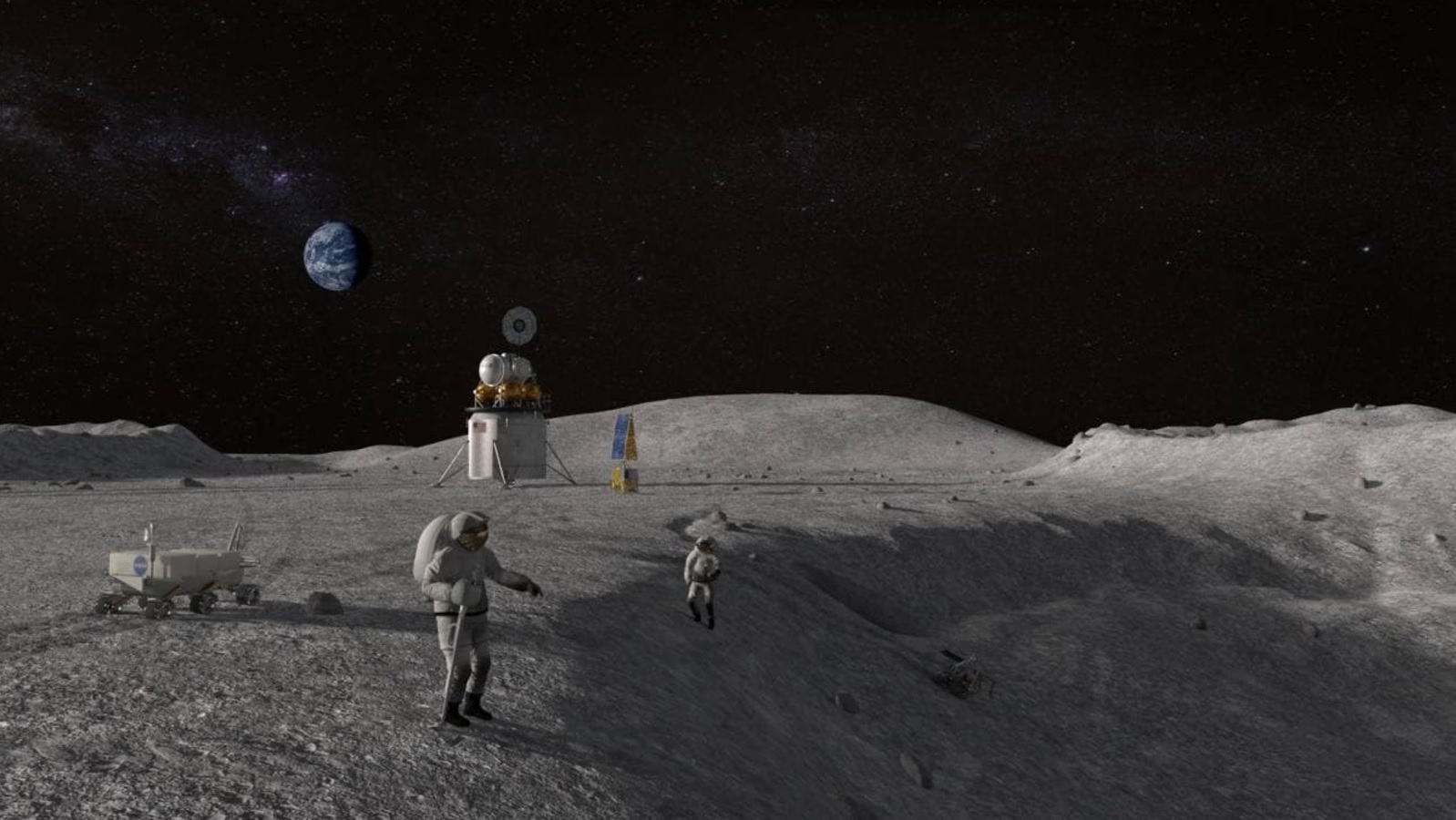 scientists find first lunar cave ever that could be prime location for future lunar base 1