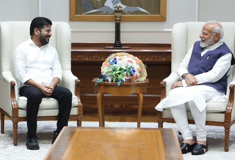 telangana cm revanth reddy met pm modi and home minister amit shah 1