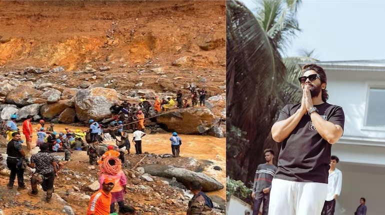 Allu Arjun extends helping hand to Wayanad victims donates Rs 1