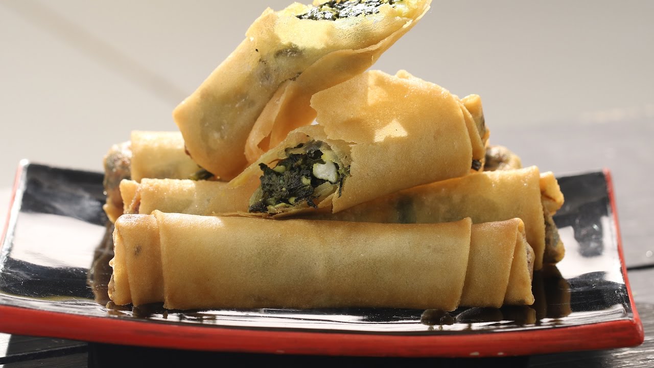 Make tasty spinach rolls for lunch and dinner learn the easy way to make them 1