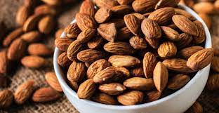 five healthy snacks made up of almonds to avoid