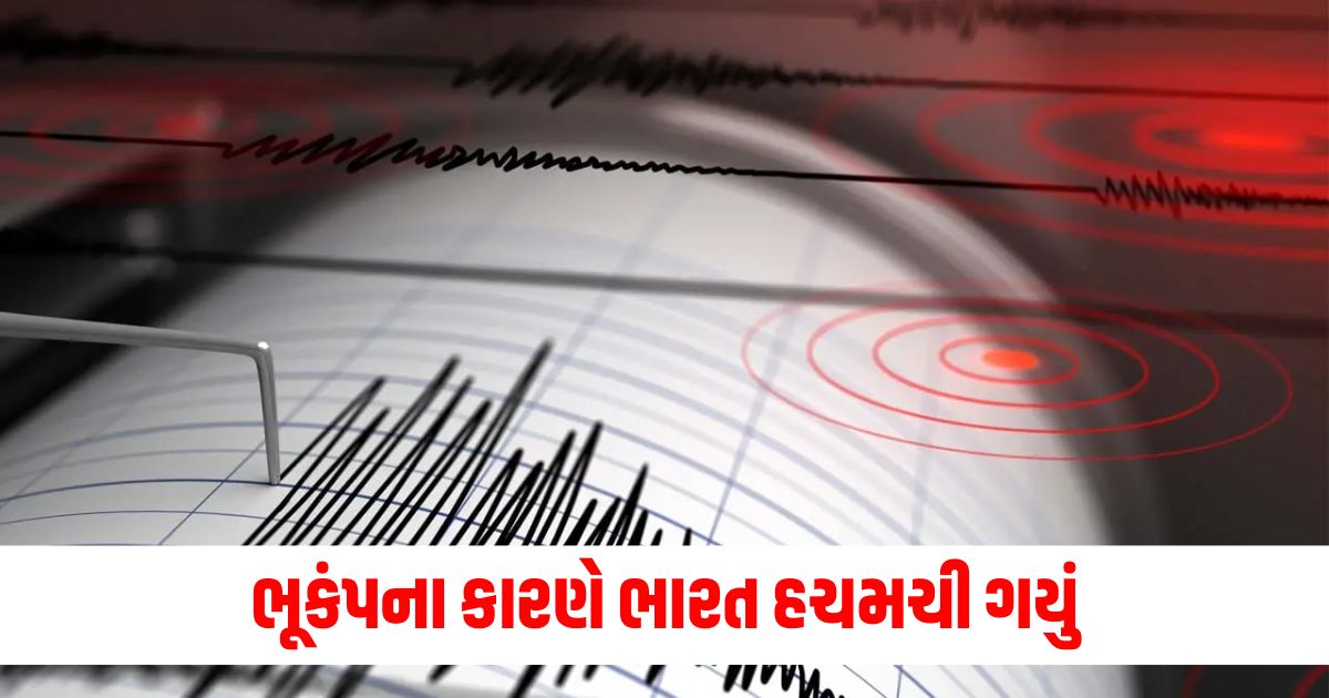 india was shaken by the strong tremors of the earthquake 3 tremors occurred in just 5 hours