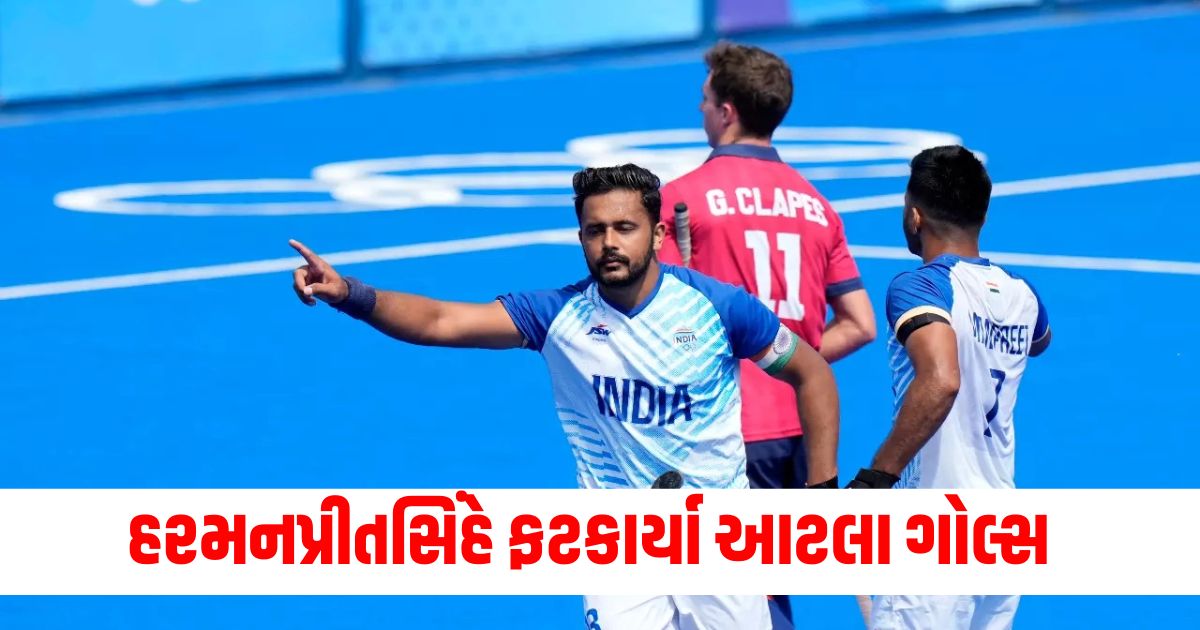 indian hockey team captain harmanpreet singh scored most goals