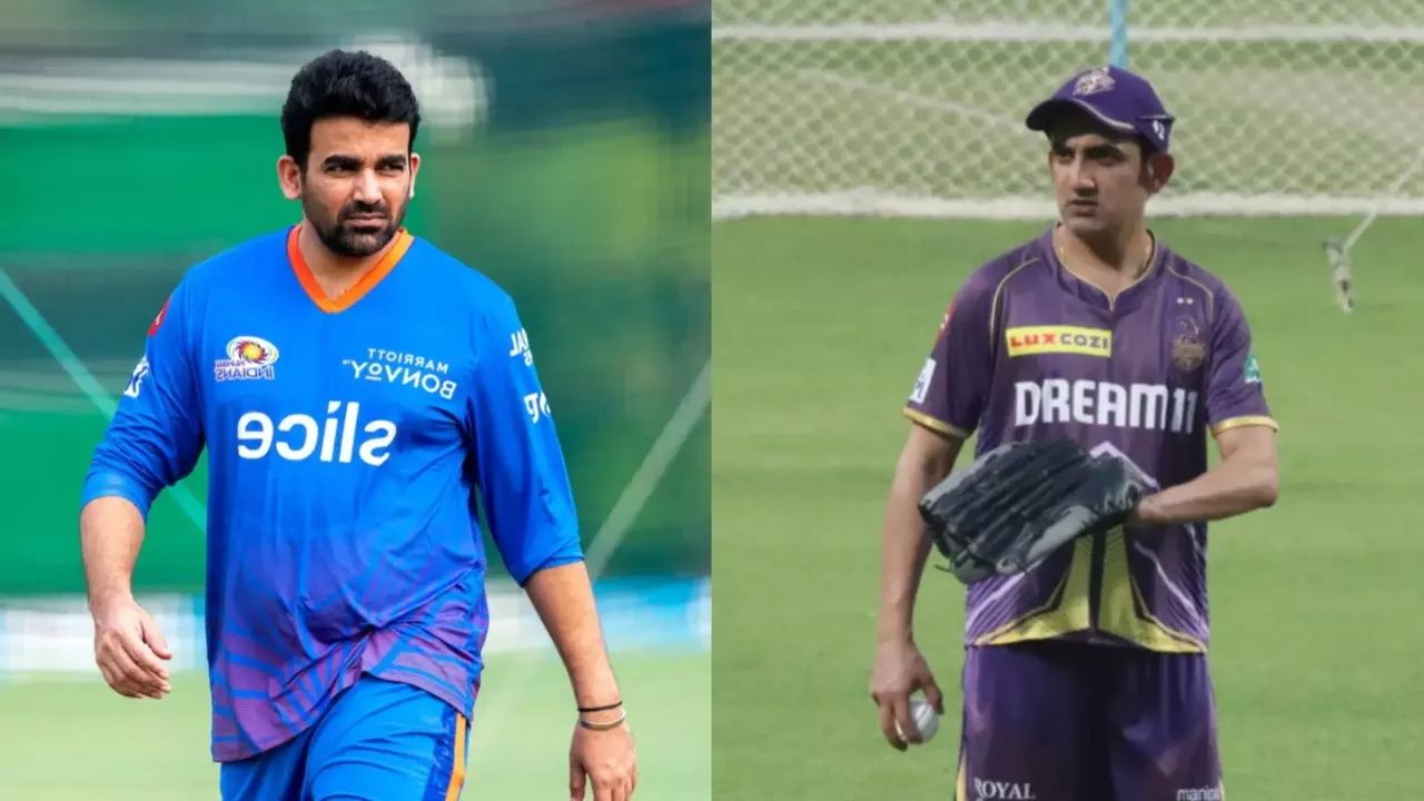 ipl 2025 zaheer khan set to replace gautam gambhir as lsg can make him mentor and bowling coach12