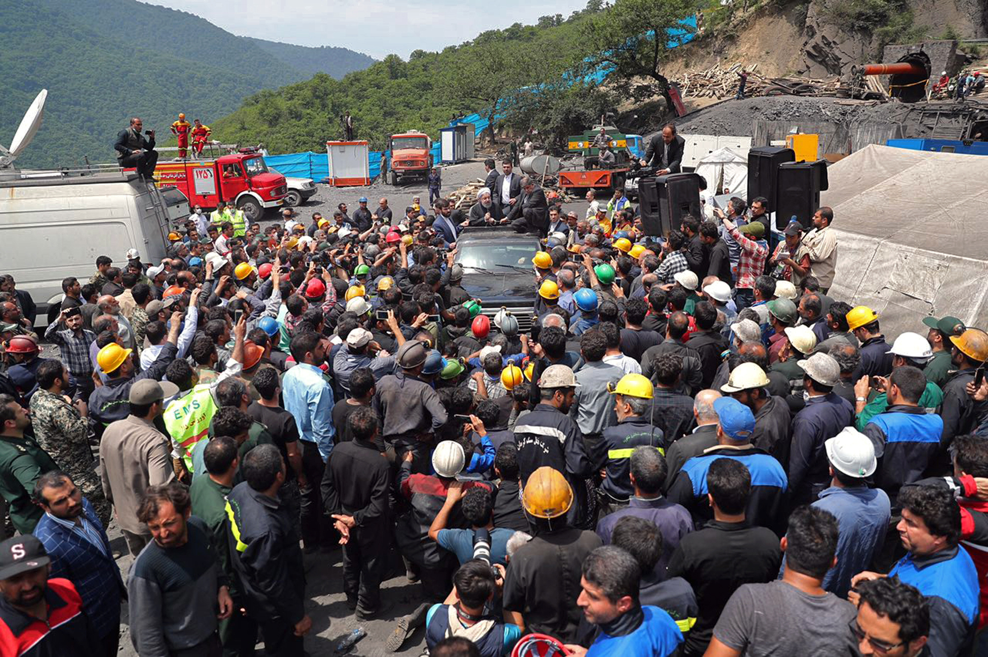 30 people killed after a methane leak sparked an explosion at a coal mine in iran 34