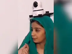 father installed cctv camera on daughters head video goes viral on social media1