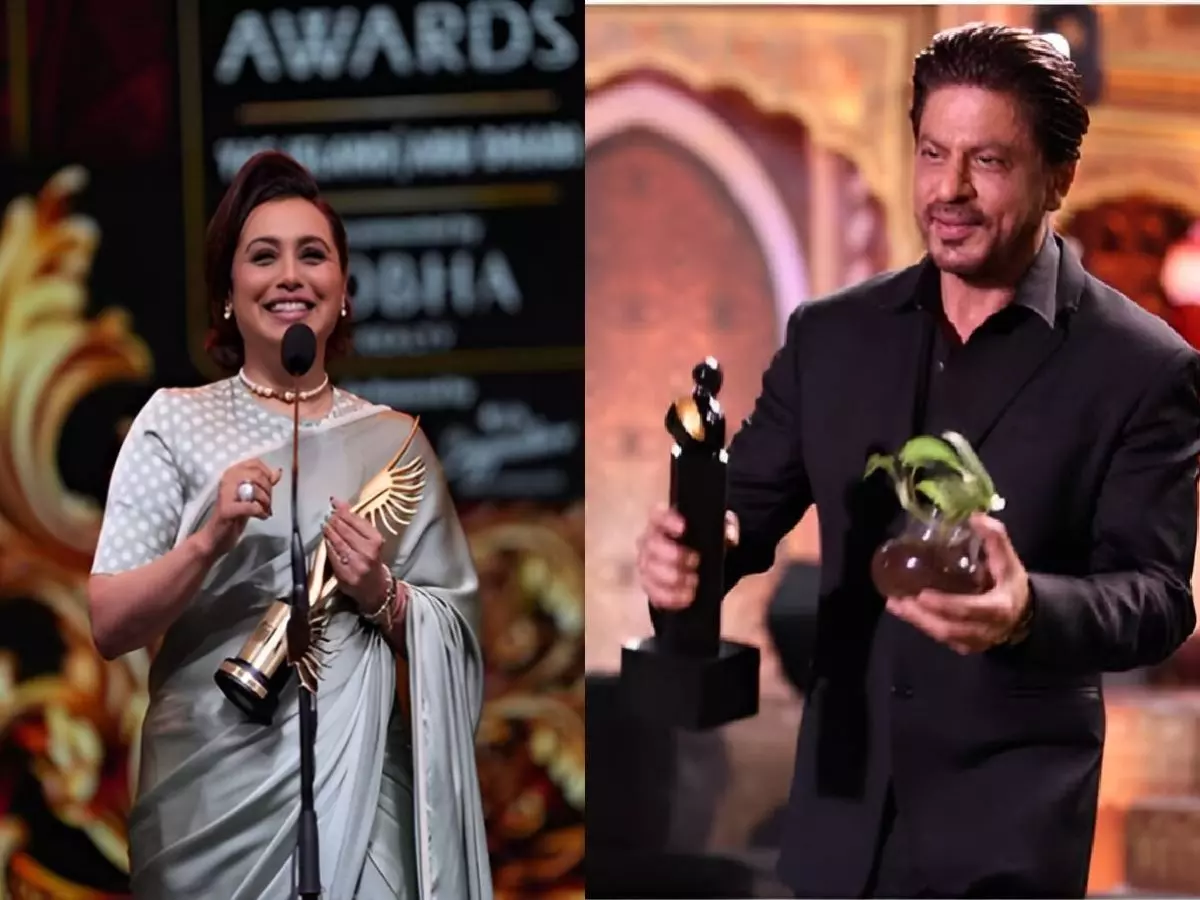 iifa awards 2024 full winners list shah rukh khan receive best actor award rani mukerji best actress q34