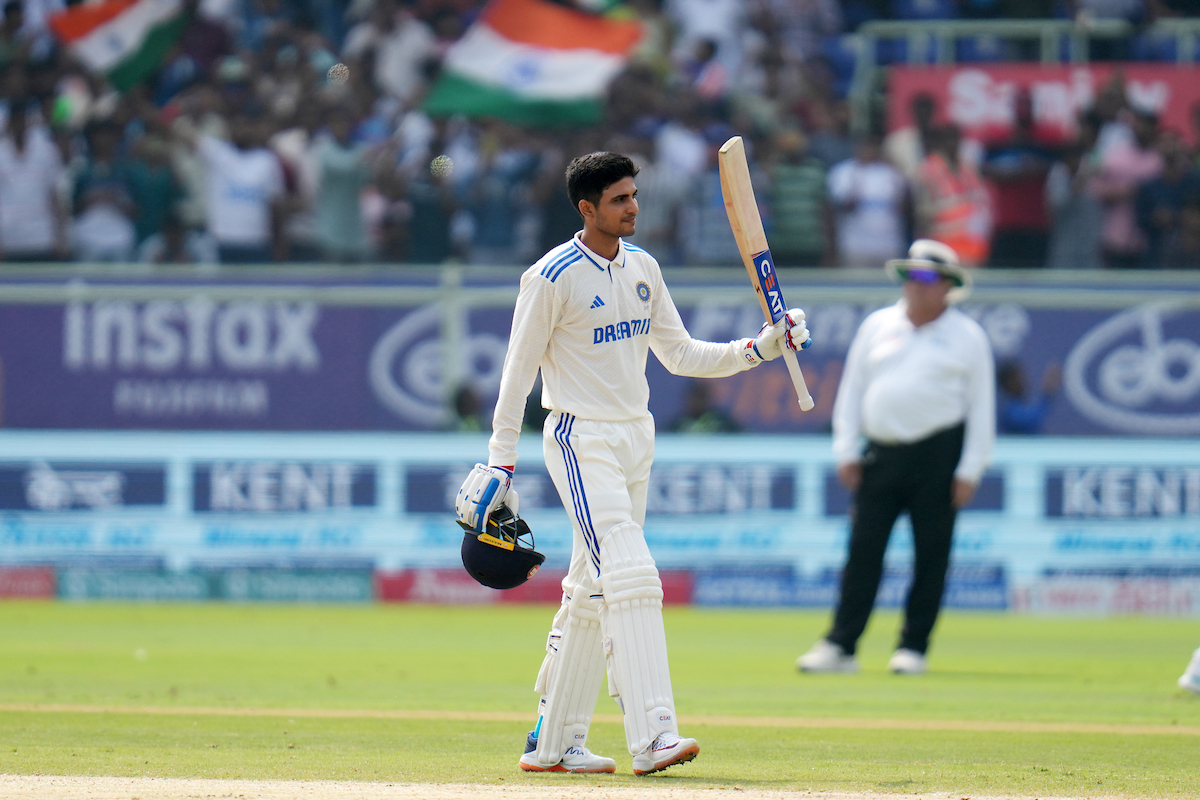 ind vs ban shubman gill scores his fifth test century and third in 2024 and surpass virat kohli babar azam and joe root34