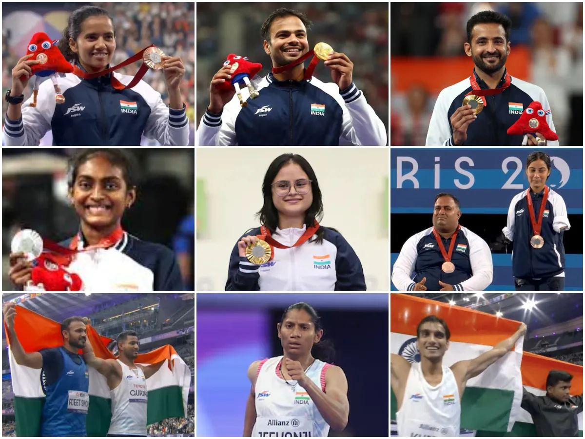 india end with 29 medal paris paralympics 2024 best games 7 gold medals2