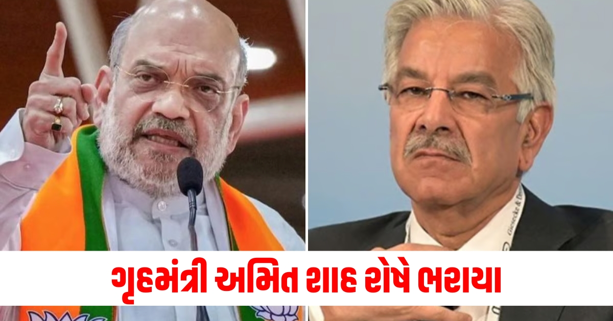 jammu kashmir election pakistani defense minister khawaja asif supports congress and jknc home minister amit shah replied