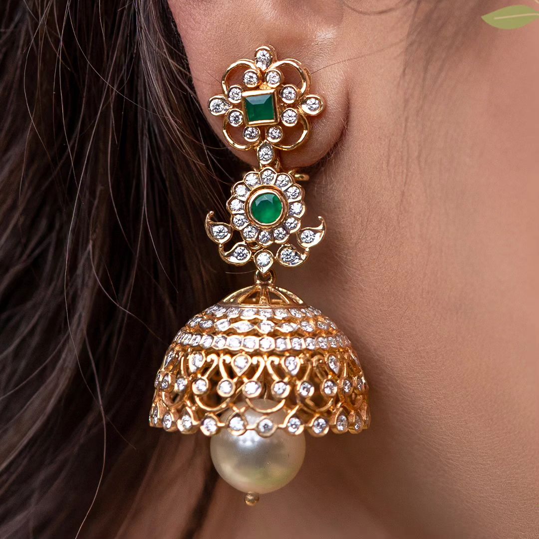 karwa chauth 2024 heavy jhumka designs article 323