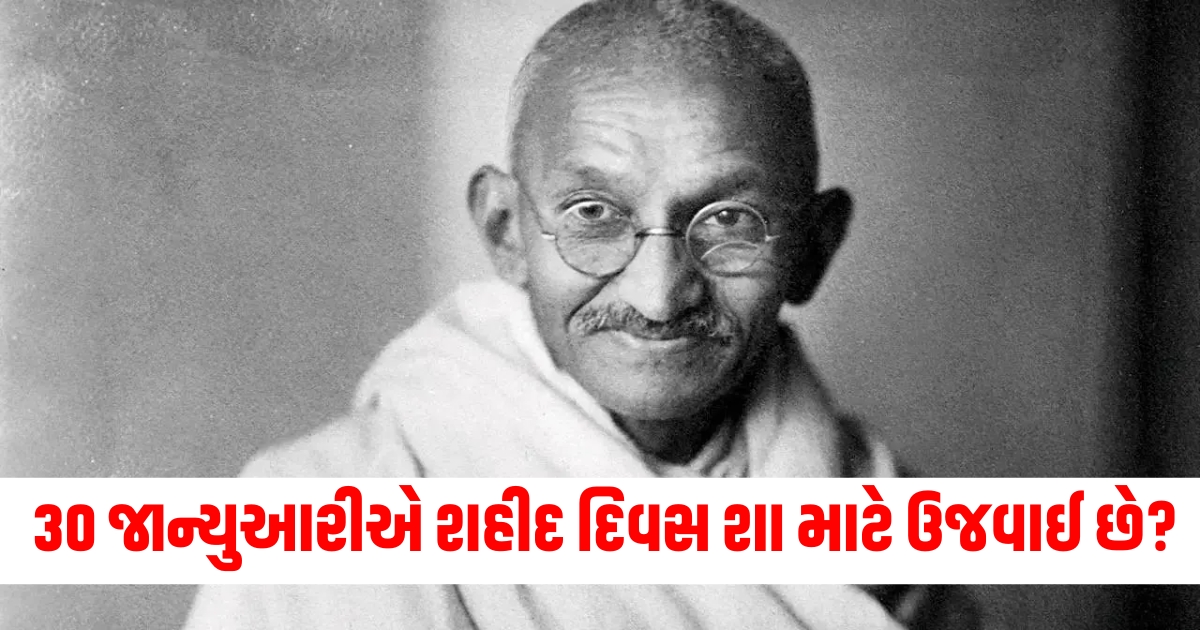 ગાંધીજી પુણ્યતિથિ શહીદ દિવસ કારણ, ગાંધીજીના શહીદ દિવસની ઉજવણી કારણ, ગાંધીજી પુણ્યતિથિ શહીદ દિવસ 2024, ગાંધીજી શહીદ દિવસ માટે કારણ,