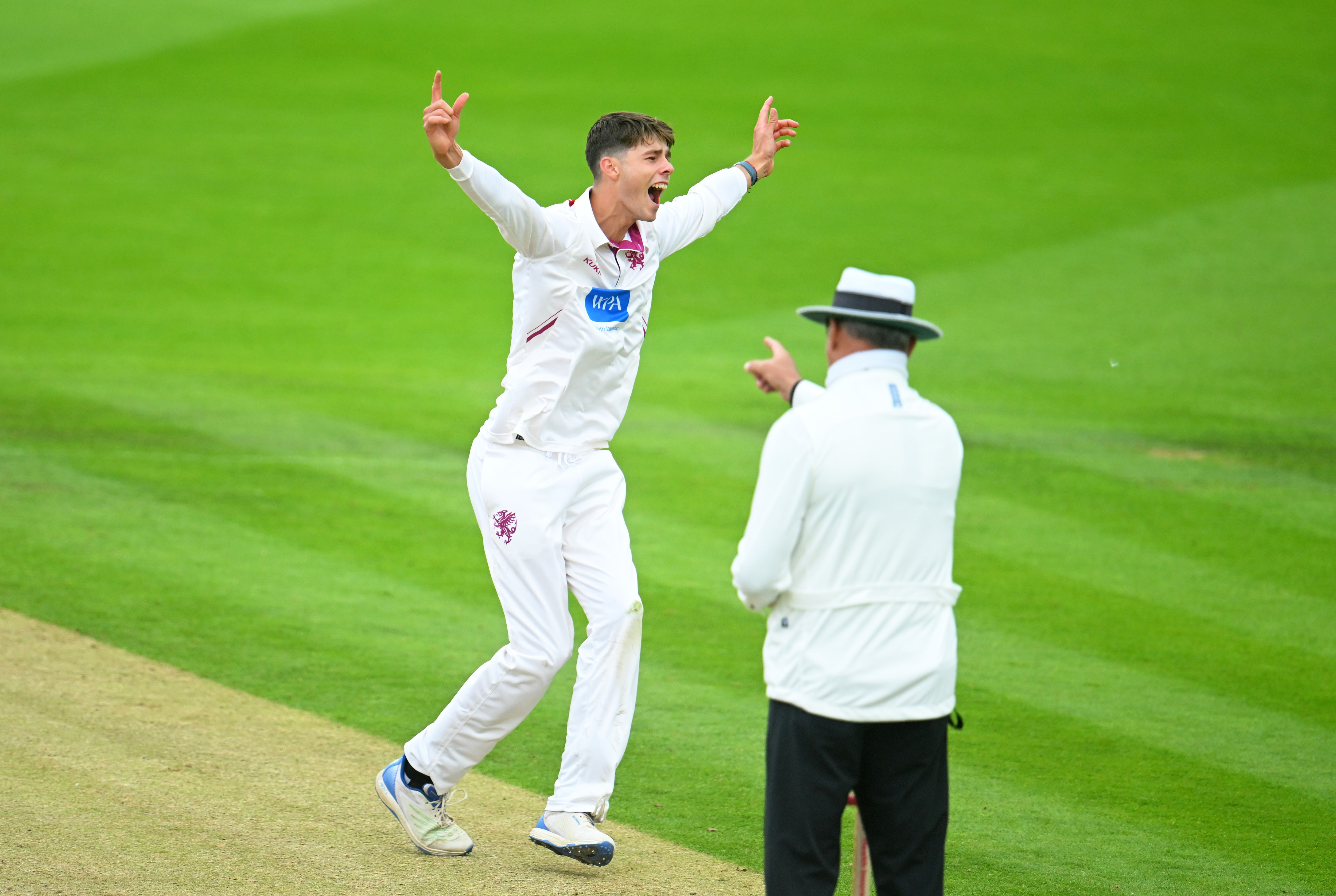 michael vaughan son archie vaughan picked his maiden county five wicket haul in his second match1