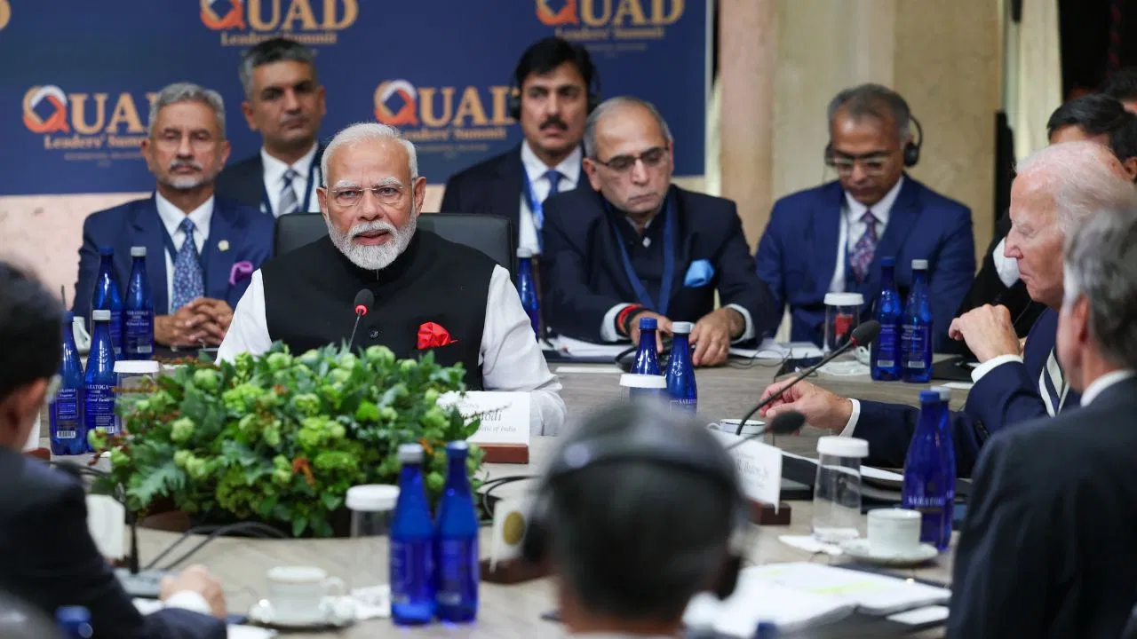 quad leaders appreciates pm modi and india for its leadership role in the indian ocean