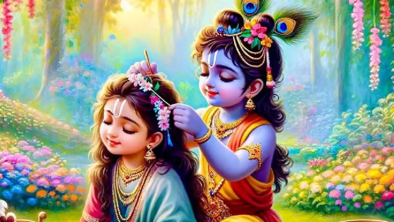 radha ashtami 2024 radha rani and shri krishna offering malpua and rabri will fulfill your wishes2