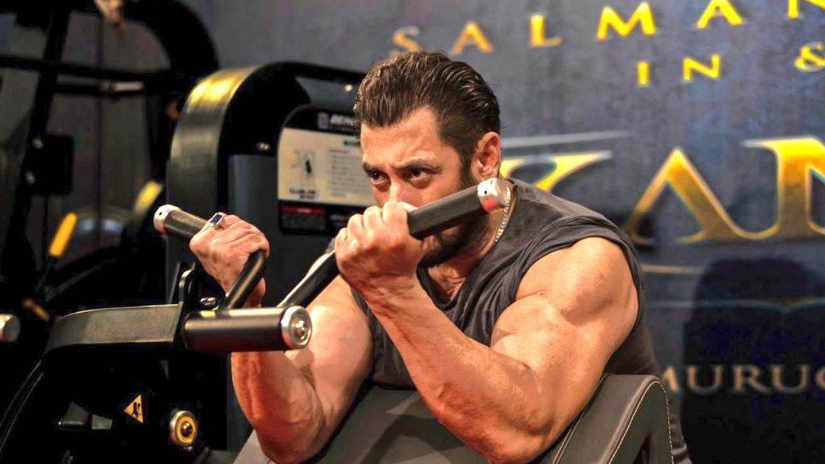 salman khan intense workout at age 58 for upcoming movie sikandar gym photos goes viral