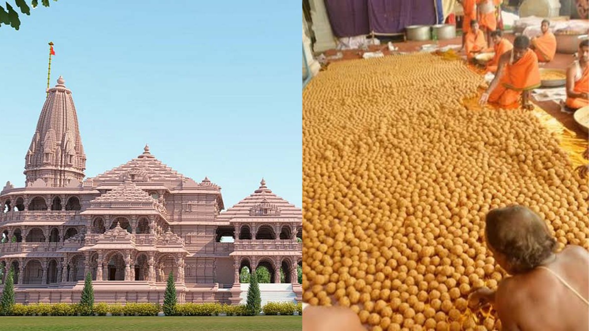 tirupati laddoos were distributed during ram mandir pran pratishtha chief priest claims234