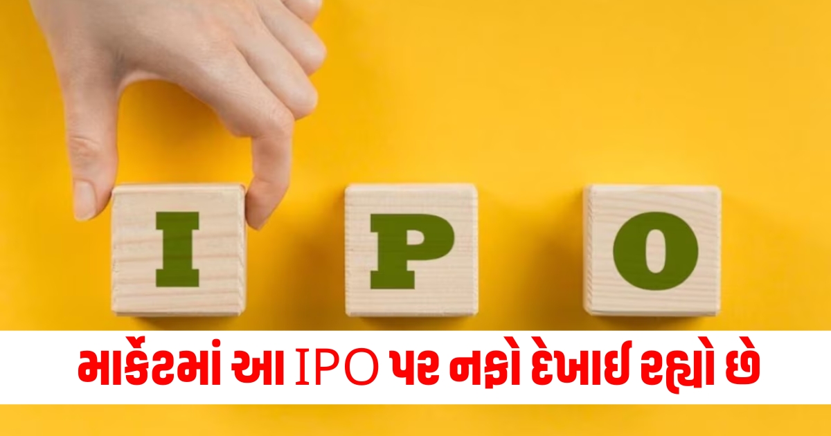 માર્કેટમાં આ IPO પર નફો દેખાઈ રહ્યો છે