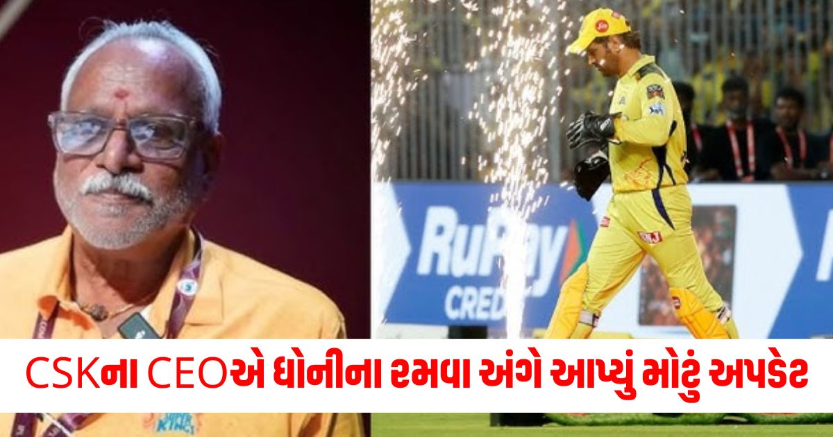 csk ceo big update regarding ms dhoni playing in ipl2025345