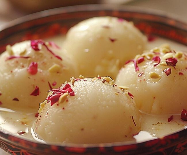 delicious bengali rasgulla a must try festive sweet for diwali festival