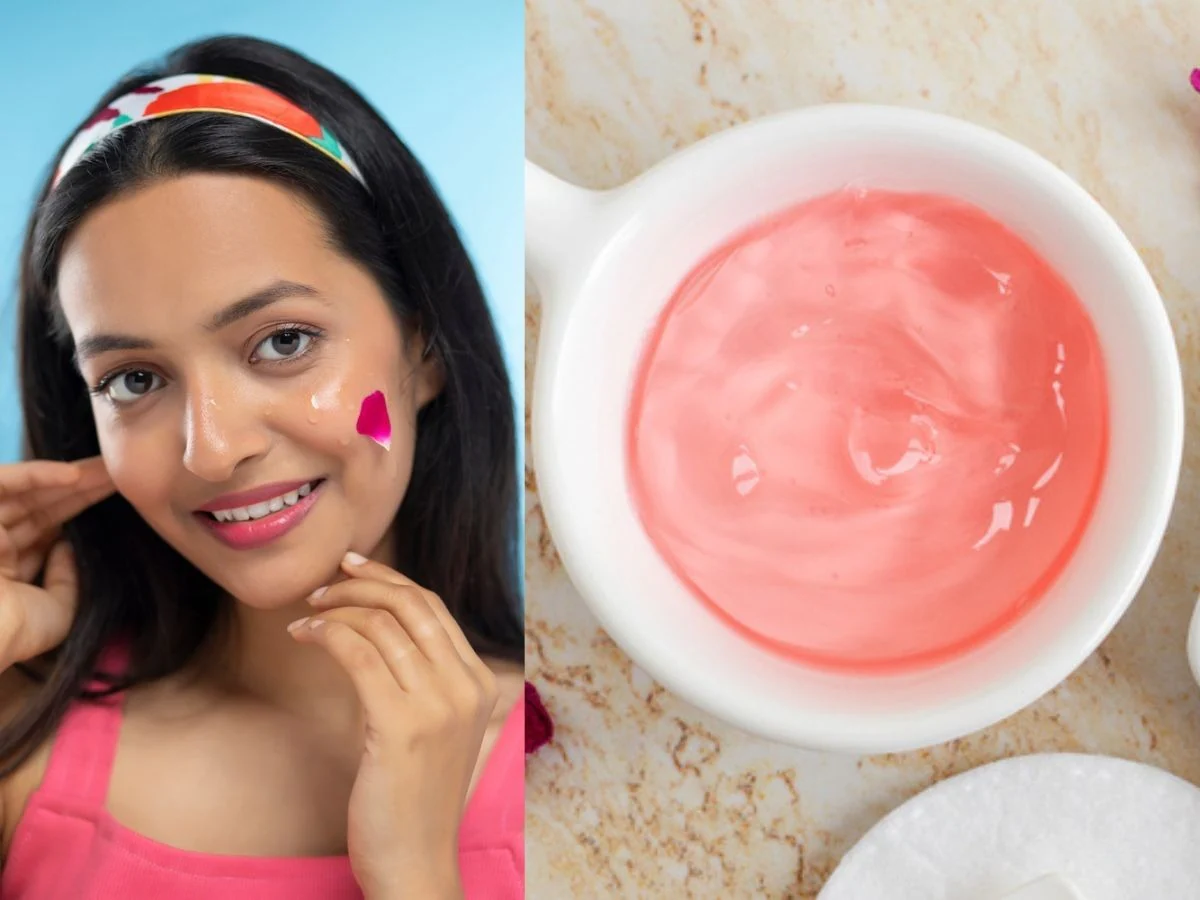 get glowing skin in the festival season how to make rose gel at home3w4