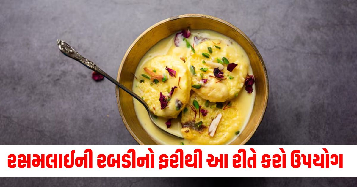 Rasmalai, Rabdi, Leftovers, Recipes, Creative uses, Dessert ideas,