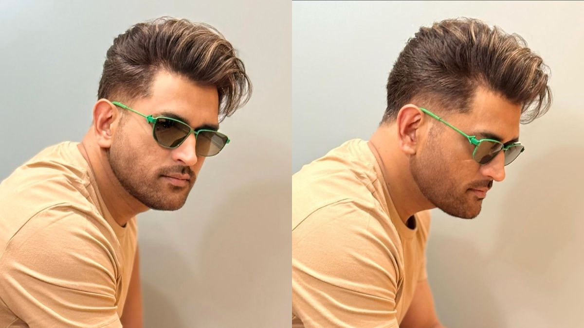 ms dhoni new look viral ahead of ipl 2025 auction