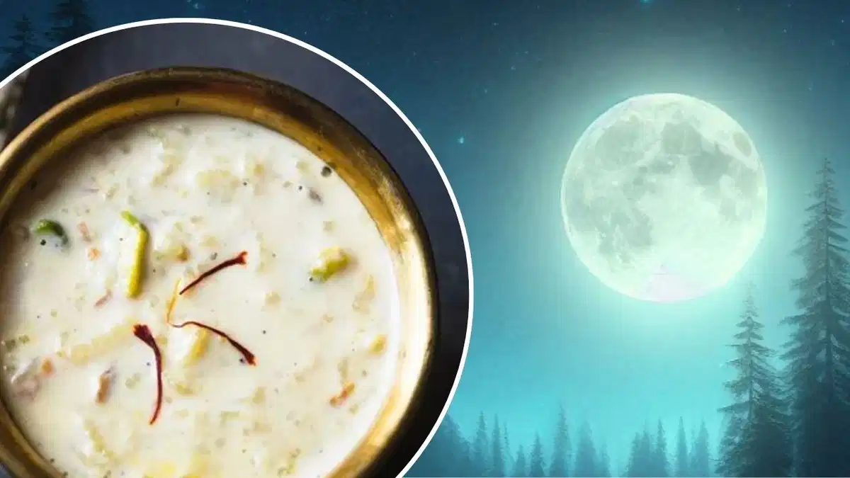 sharad purnima kheer time 2024 shubh muhurat kheer rakhne ki vidhi khane ke fayde324