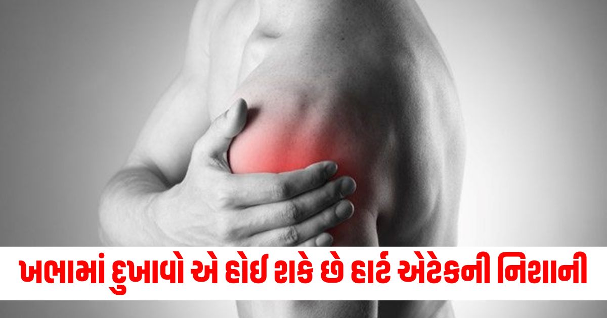 ખભા અને હાથમાં દુખાવો એ હોઈ શકે છે હાર્ટ એટેકની નિશાની