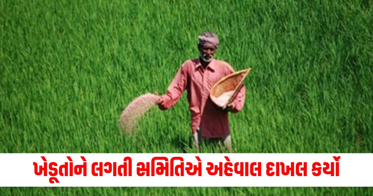 committee related to farmers filed interim report supreme court wer