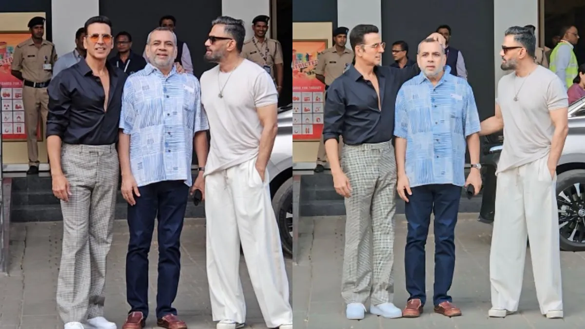 hera pheri 3 movie cast akshay kumar suniel shetty and paresh rawal spotted togetherw234