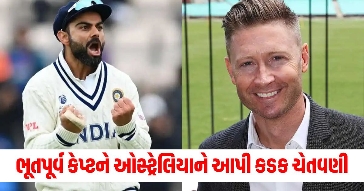 michael clarke warns australia to not sledge virat kohli in border gavaskar trophy rs