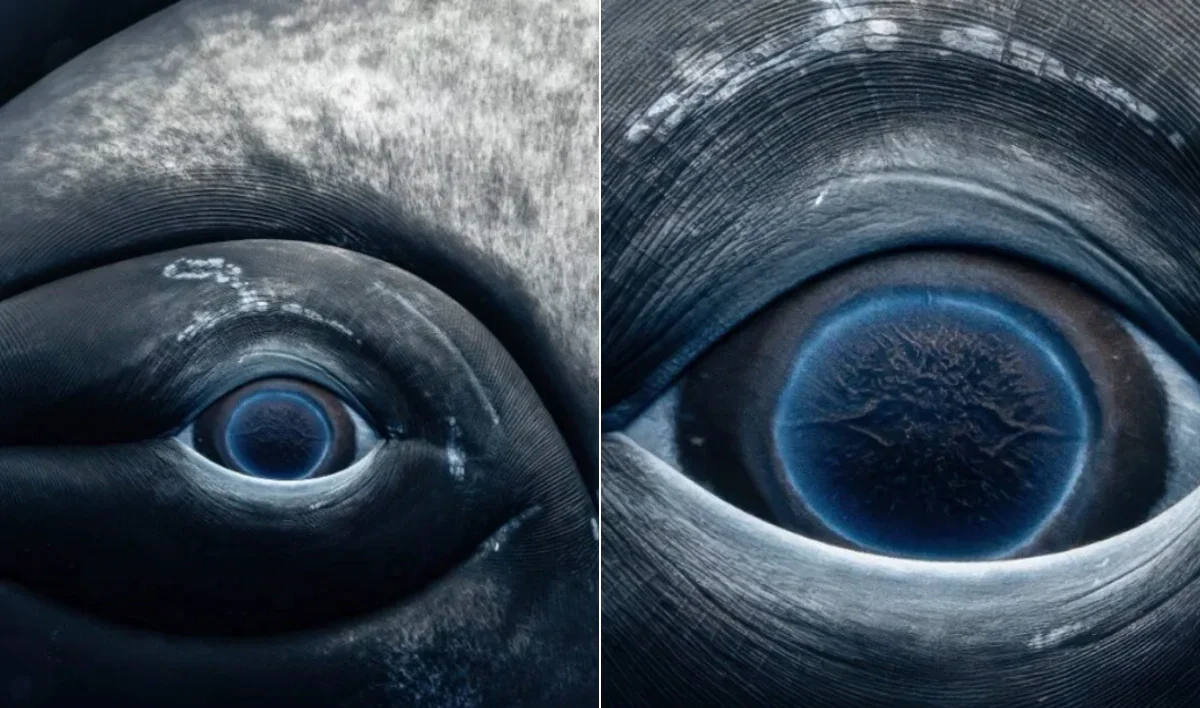 rachel moore renowned photographer captures breathtaking close up shot of a female humpback whale eyeer e1731489789611