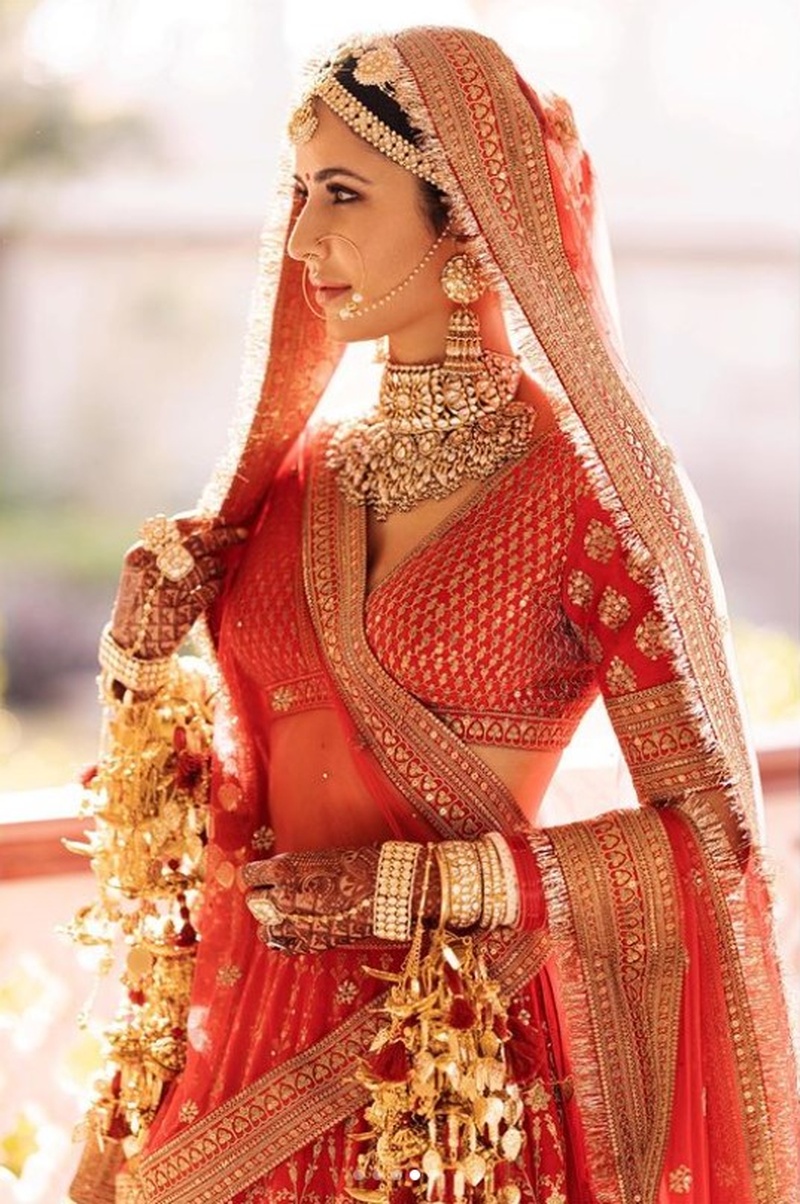 red bridal lehenga designs inspired by bollywood celebrities for new brides articlewqwwerwre