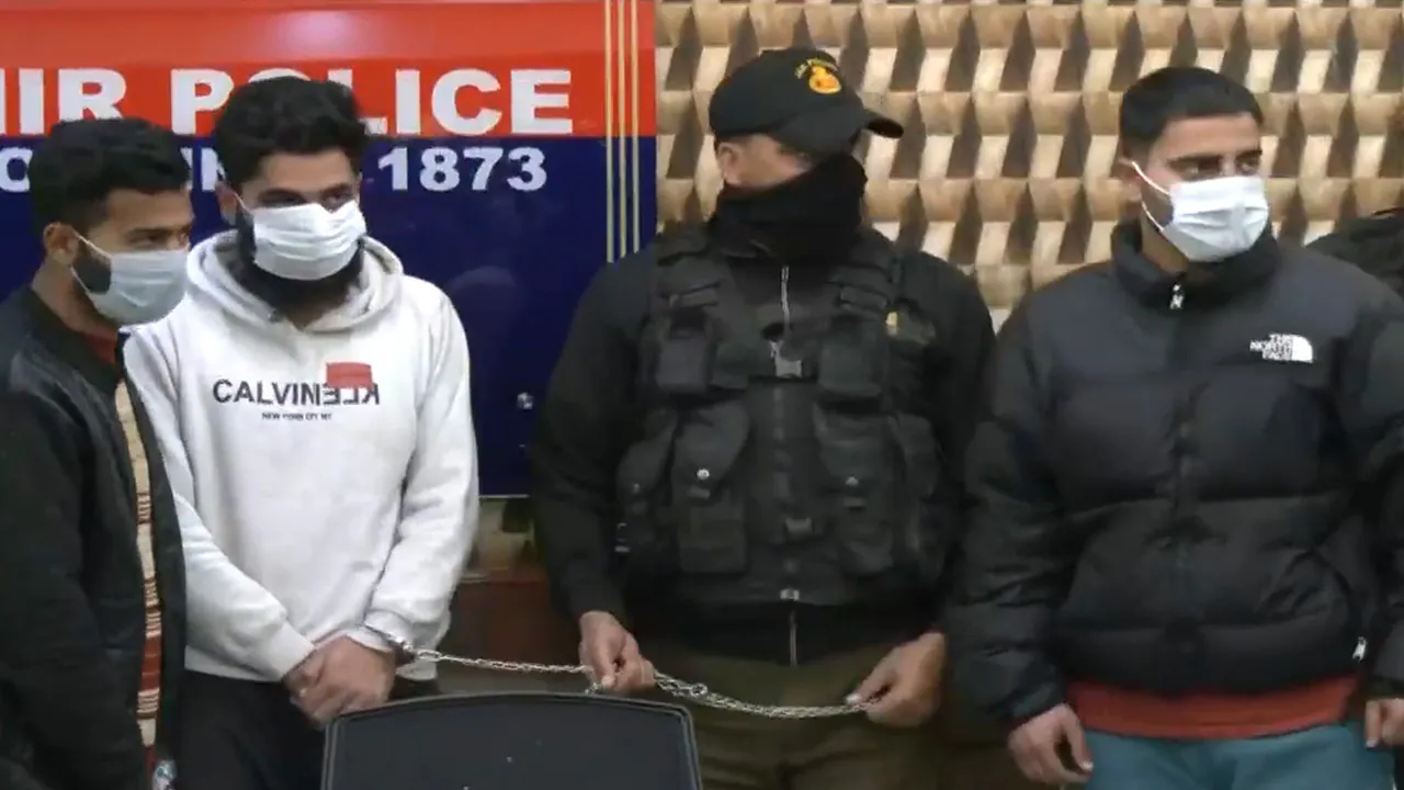 three lashkar terrorists accused of grenade attack in srinagar arrested w3