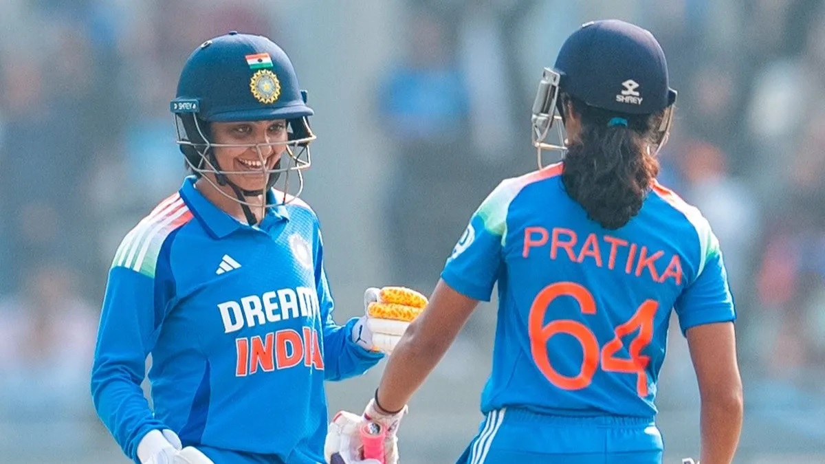 bouncer harleen deol hit maiden odi century as india makes highest score against west indies2