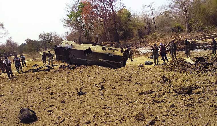 chhattisgarh sukma naxal attack 2 soldiers injured raid gomaguda river1