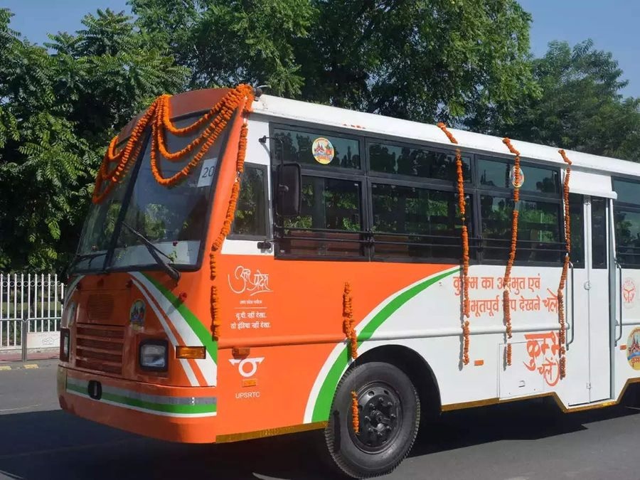 mahakumbh 2025 prayagraj transport department deployed 5000 buses for devotees2