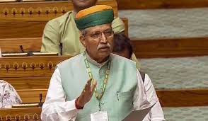 one nation one election bill tabled in loksabha by arjun ram meghwalfwere