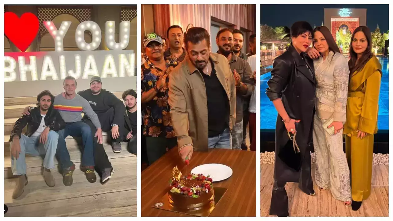 salman khan birthday celebration in jamnagar organised by ambani family see glimpse here