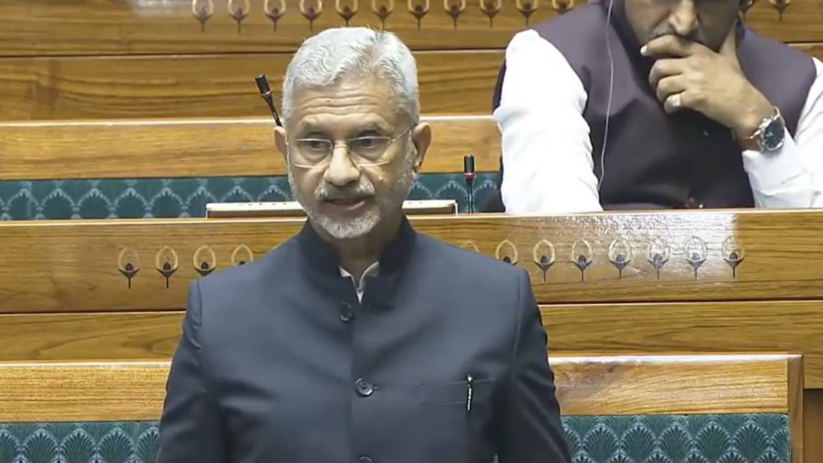 situation in lac is normal foreign minister jaishankar said in lok sabha erwt