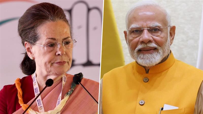 sonia gandhi birthday pm modi wishes on his birthday says i pray for her long life and good health ewrerws