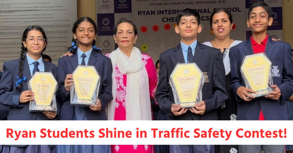 Ryan Students Shine in Traffic Safety Contestwe